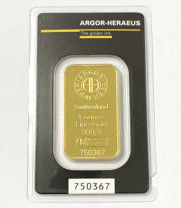 Zlato / 1 oz / Argor-Heraeus